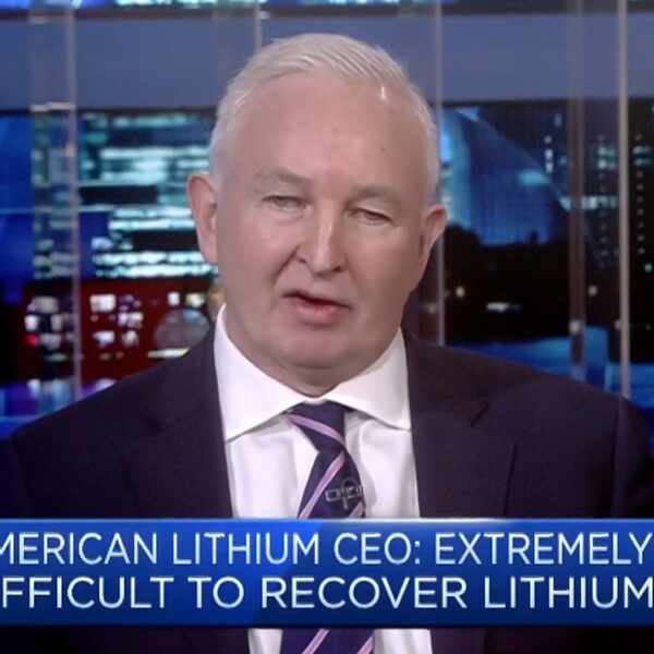 American Lithium CEO Tips Hat Off to China