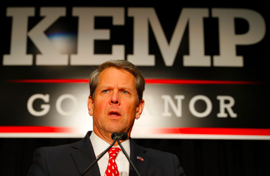 IRA Opponent Kemp Calls Out Biden Admin for Taking Credit for State Success on EV