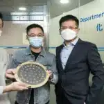 Professors Zhu Zonglong of the City University of Hong Kong and Li Zhongan of the Huazhong University of Science and Technology.
