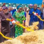 Nasarawa State Governor Abdullahi Sule,led the ground braking ceremony of the new lithium plant project.