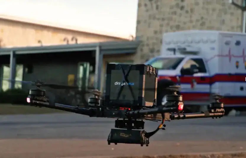 Draganfly medical delivery