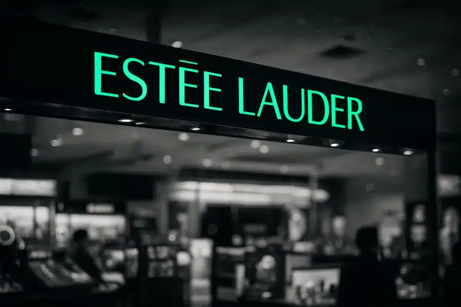 Estée Lauder store signage