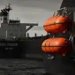An oil tanker named 'SEA VOYAGER' sailing in open water.