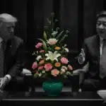 Meeting between two prominent leaders.