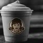 Wendy's branded frosty cup