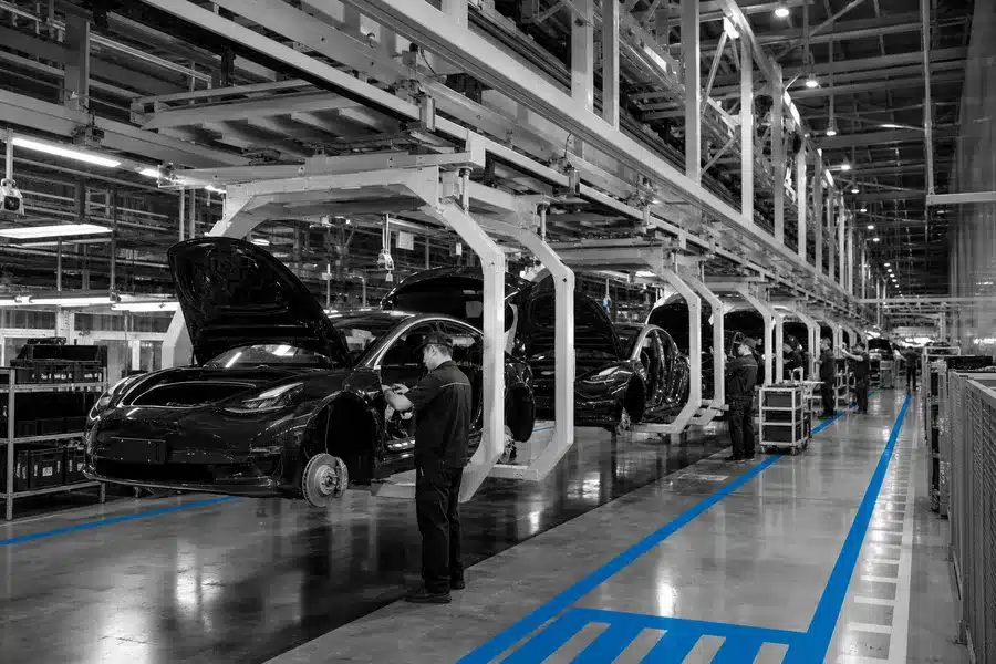 Tesla Shanghai growth illustration
