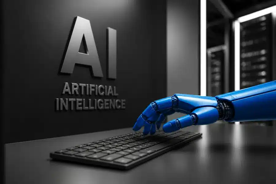 AI infrastructure investment illustration