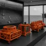 Suriname offshore oil venture illustration