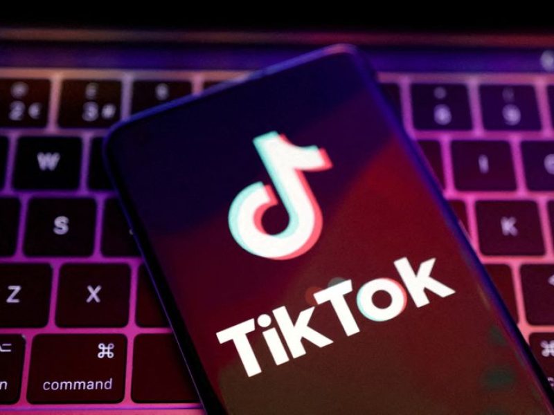 FILE PHOTO: TikTok app logo is seen in this illustration taken, August 22, 2022. REUTERS/Dado Ruvic/Illustration/File Photo