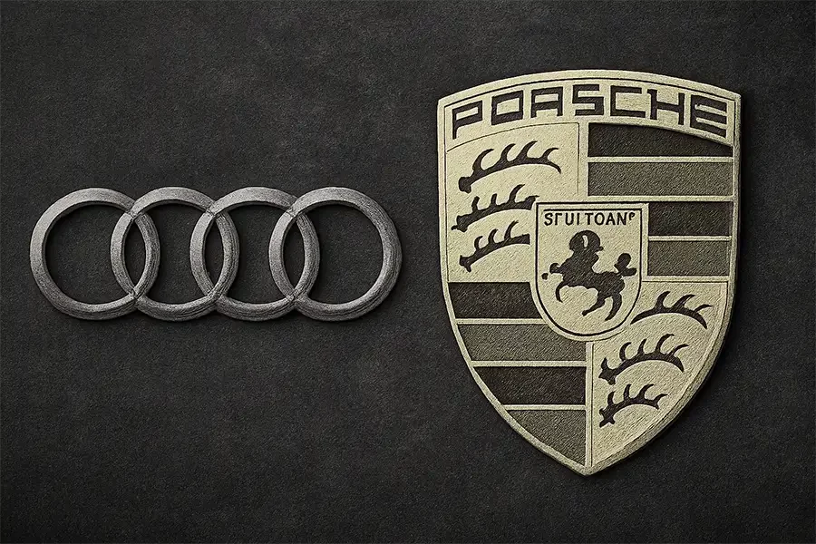 20250414_1045_Audi Porsche Harmony_simple_compose_01jrtpdt60et3a5jrd4a805tpr