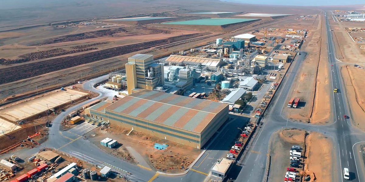 Albemarle's Chile Lithium-Processing Plant.